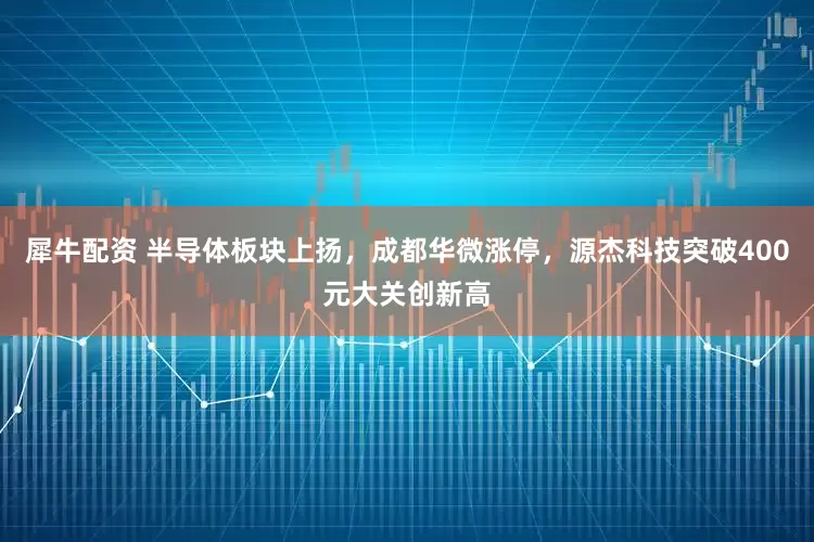 犀牛配资 半导体板块上扬,成都华微涨停,源杰科技突破400元大关创新高